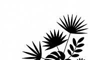 collection tropical leaf silhouette, an Illustration by Amazin_art (Thumbnail 4 of 21)