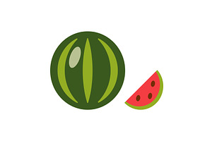 Colorful line icons depicting, a Food Illustration by okskukuruza