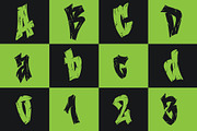 Grailex - Grafitti decorative font, a Font by LetterStock (Thumbnail 3 of 6)