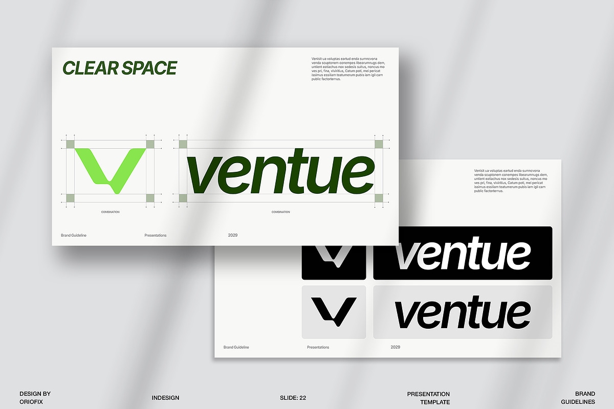 Brand Guidelines Presentation, a Presentation Template by Oriofix (Photo 3 of 10)
