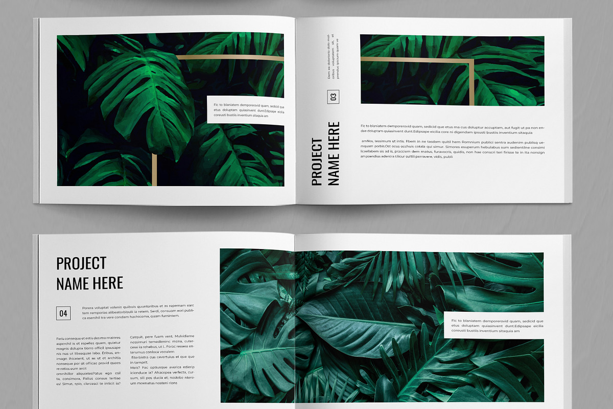 Botanic Magazine Layout, a Magazine Template by ContestDesign (Photo 5 of 5)