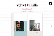 Velvet vanilla social media template, a Social Media Template by Chanut is industries (Thumbnail 6 of 8)