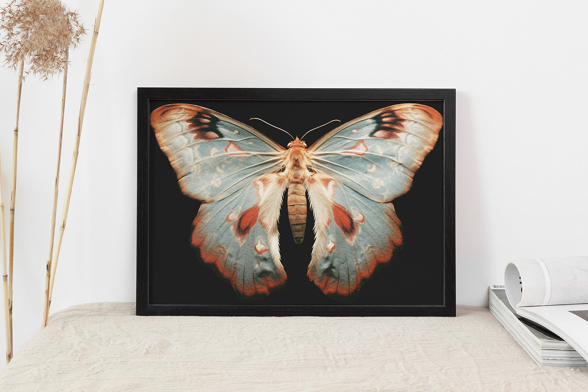 Moth and Butterflies, an Object Graphic by TheCuteShop (Photo 7 of 9)