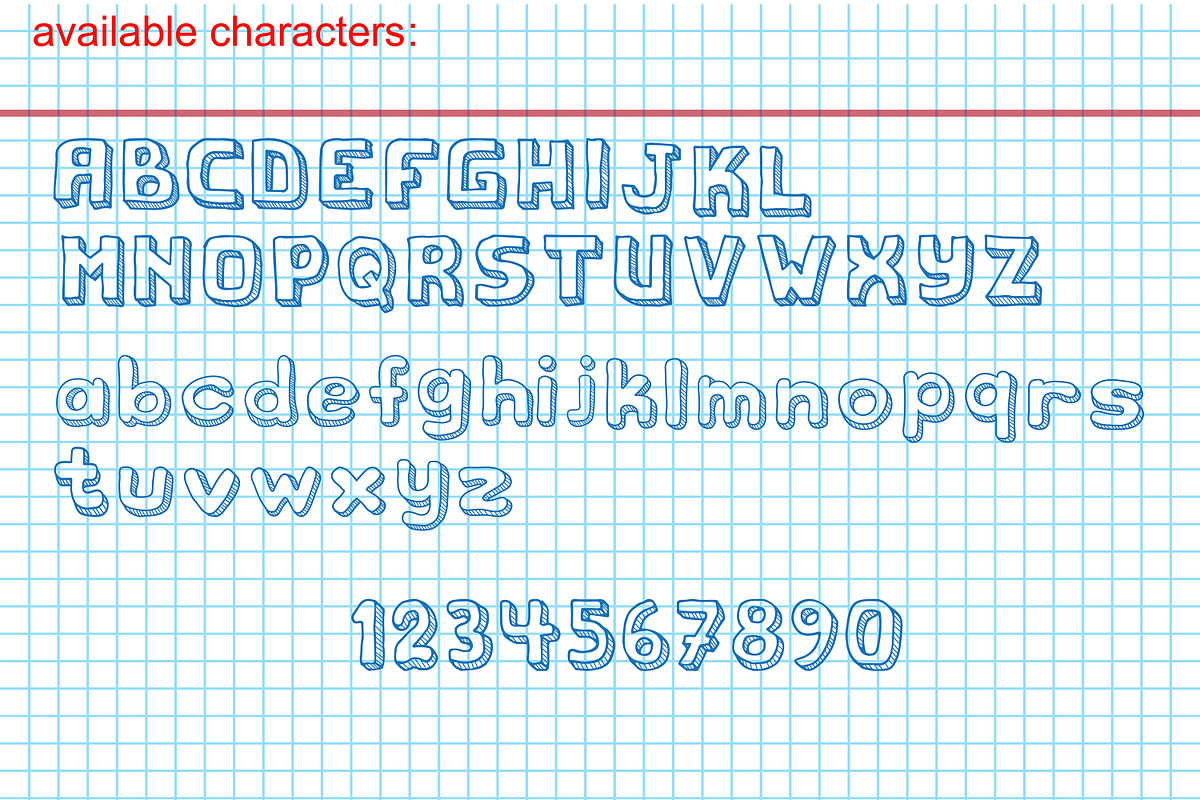 school font