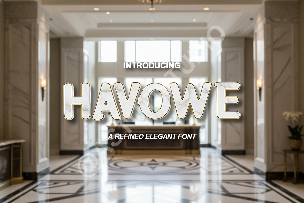 Havowe | Elegant Serif for Luxury Br, a Font by Astuti Studio (Photo 1 of 16)