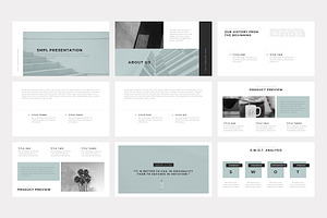 SMPL Minimal PowerPoint Template