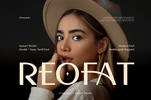 Reofat - Brand Logo Font