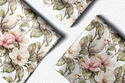 MAGNOLIA POEME Seamless Pattern, a Pattern Graphic by AYAKA Studio Co. (Thumbnail 10 of 11)