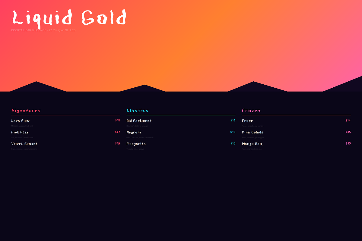 Hotti — Liquid Display Font, a Handwritten Font by Lettra Studio (Photo 6 of 12)