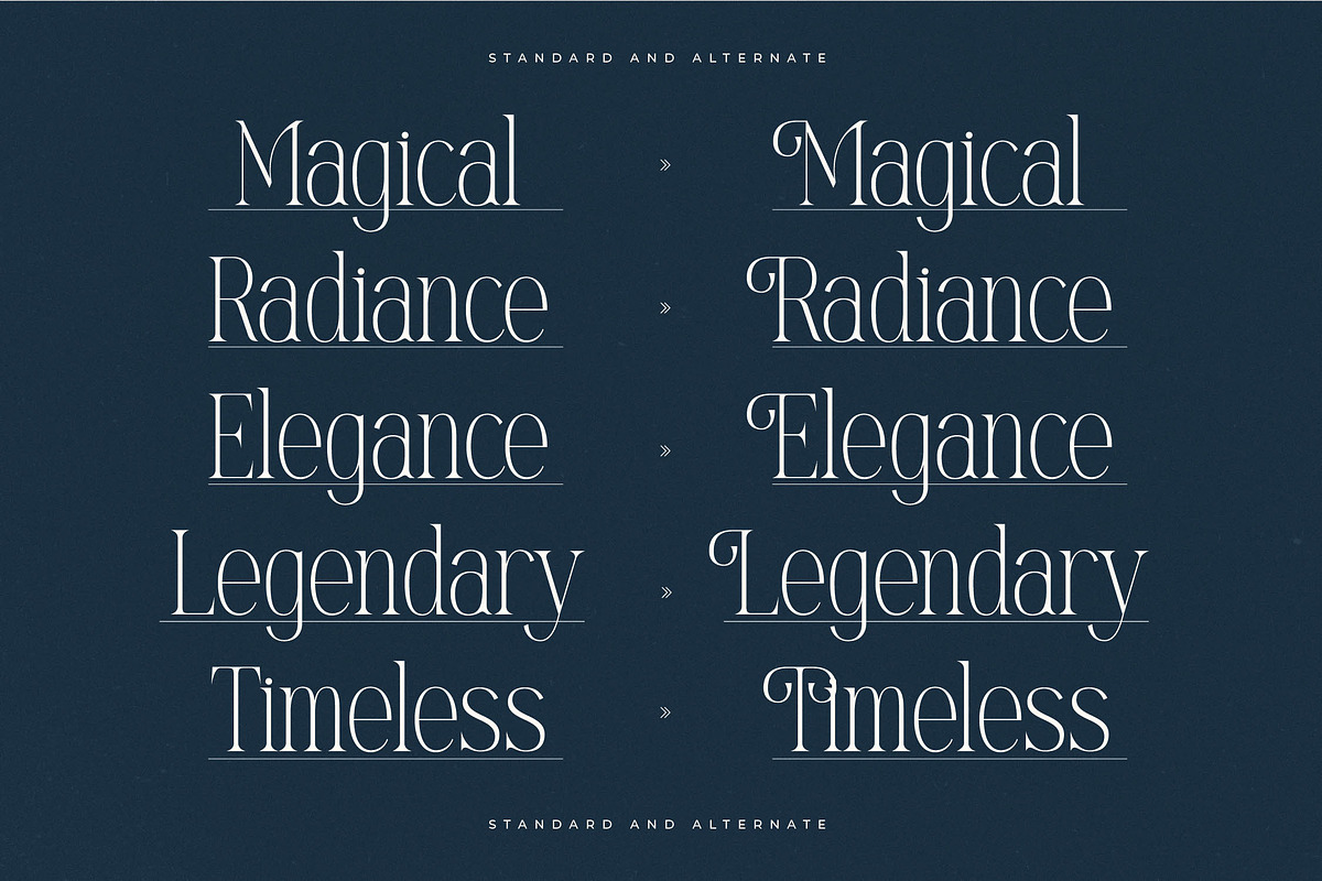 Mostlight Modern Alternate Serif, a Serif Font by Letterena Studios (Photo 5 of 15)