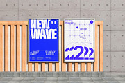 Poster Mockup, an Advertising Mockup by Afif_studio (Thumbnail 2 of 5)