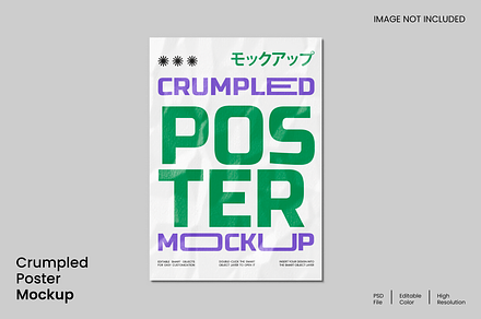 Poster Mockup, an Advertising Mockup by Unerispace