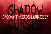 Darkest Curse - Scary Horror Font, a Font by PutraCetol Studio (Thumbnail 4 of 5)