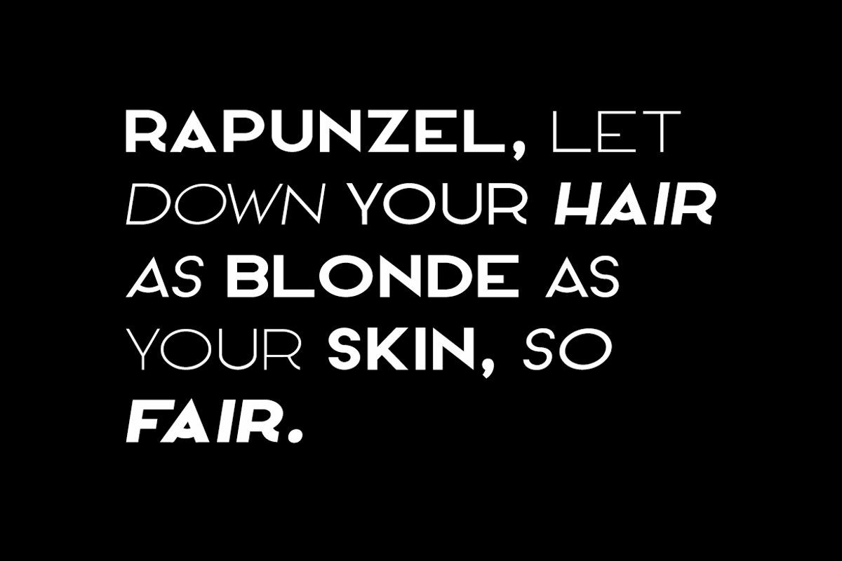 HANOVER - Minimal & Stylish Typeface preview 2