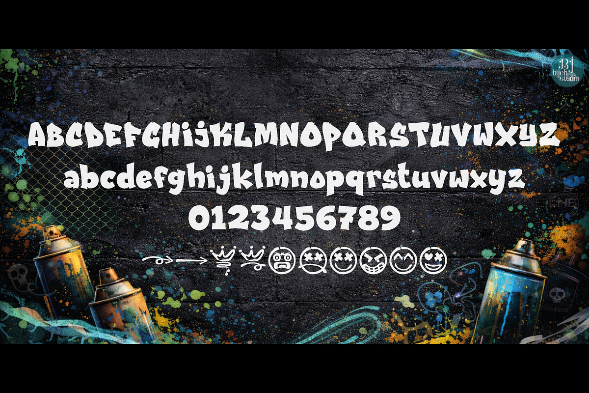 Raskal Void, a Script Font by Bijeh Studio (Photo 4 of 5)