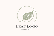 Leaf Logo, Organic & Eco Friendly, a Branding & Logo Template by Art Studio Design (Thumbnail 1 of 2)