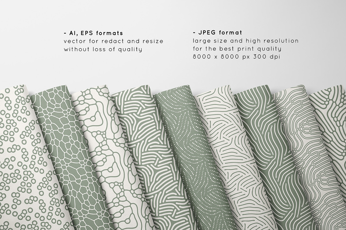 Big Bundle: 90 Seamless Patterns, a Pattern Graphic by Curly_Pat (Photo 20 of 23)