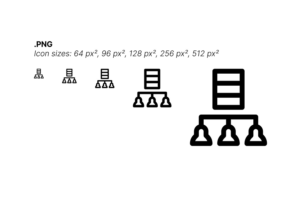50 SaaS Dashboard Icons, an Outline Icon by Side Project (Photo 5 of 8)