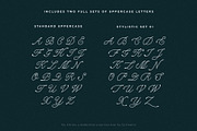Mr Christo Calligraphy Script Font, a Script Font by Up Up Creative (Thumbnail 7 of 16)
