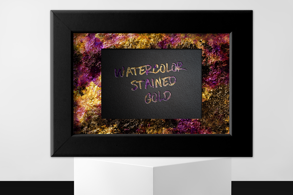 Watercolor and Gold Layer Styles PS, a Layer Style Add-On by Paper Element (Photo 26 of 26)