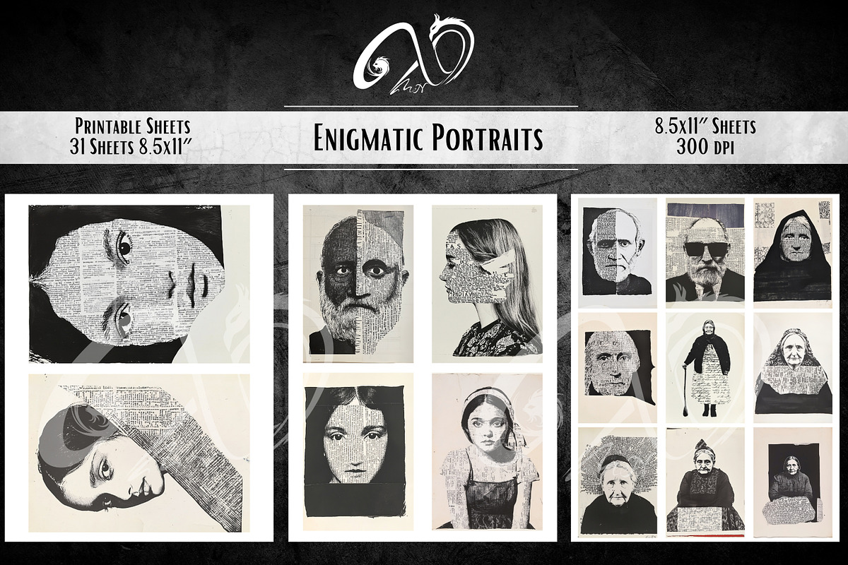 Enigmatic Portraits Background, a Person Illustration by NiiiNArt (Photo 7 of 8)