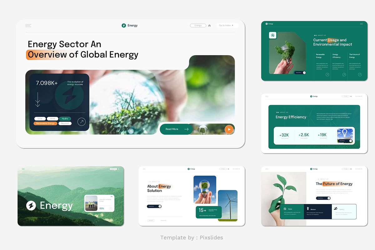 Energy Solution PowerPoint, a Presentation Template by Pixslides (Photo 2 of 7)