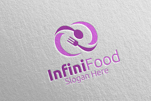 Infinity Food Logo For Restaurant 27