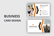 Corporate Business Card Design, a Business Card Template by Pixel Pro (Thumbnail 4 of 4)