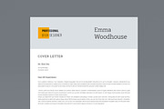 Minimal Resume Layout, a Resume Template by MightyDesign (Thumbnail 2 of 8)