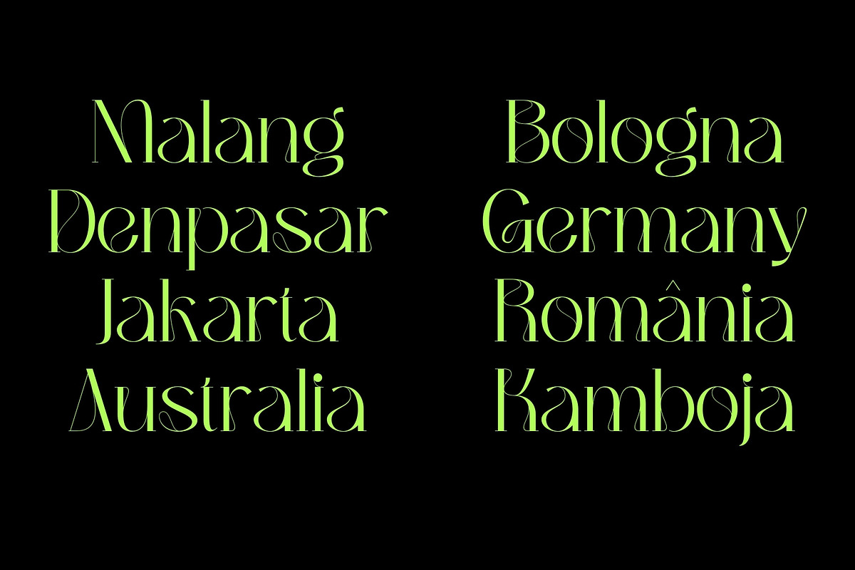 Bumerang - Display Serif, a Serif Font by Nirmana Visual (Photo 13 of 15)