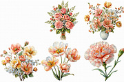 Mother's Day Flower Clipart, an Illustration by Libby Wishes (Thumbnail 5 of 5)
