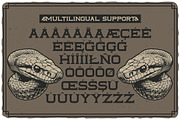 Tailface Vintage Layered Font, a Serif Font by JumboDesign (Thumbnail 4 of 6)