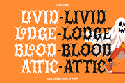 Spooky Party Club | Halloween Horror, a Blackletter Font by Jolicia Type (Thumbnail 7 of 14)