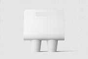Coffee Cup Holder Mockup, an Advertising Mockup by zpackcreative (Thumbnail 3 of 4)