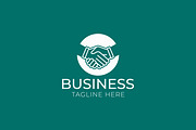 Business Handshake Sign Symbol Logo, a Branding & Logo Template by Signatoro (Thumbnail 2 of 3)