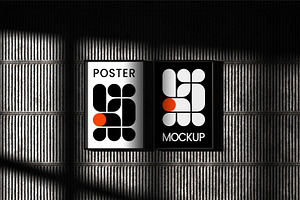 2 Poster Mockup Poster