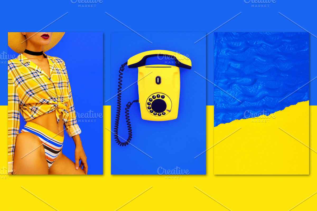 Minimalist yellow&blue bundle 42, a Person Photo by Jenya Porechenskaya (Photo 3 of 7)
