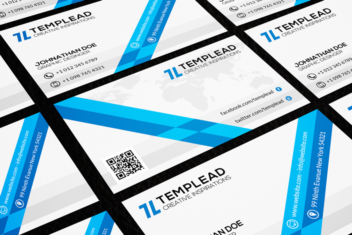 Corporate Business Card CM075, a Business Card Template by annozio (Photo 4 of 4)