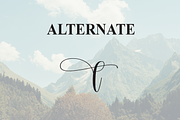 Mountain | Script Font, a Handwritten Font by Scratchones (Thumbnail 8 of 9)