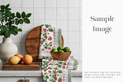 Kitchen Towel Mockups, a Household Mockup by mock-ups (Thumbnail 8 of 15)