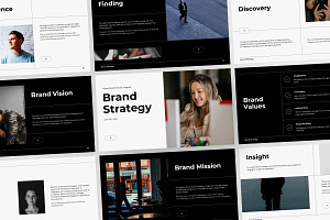 Brand Strategy Canva Template