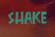 SHAKE Brush & SVG Font, a Font by Cruzine (Thumbnail 9 of 9)