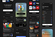 News Podcast App UI Kit, an App Template by Trung (Thumbnail 9 of 10)