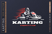 Karting logo, a Branding & Logo Template by SODESIGN (Thumbnail 1 of 2)