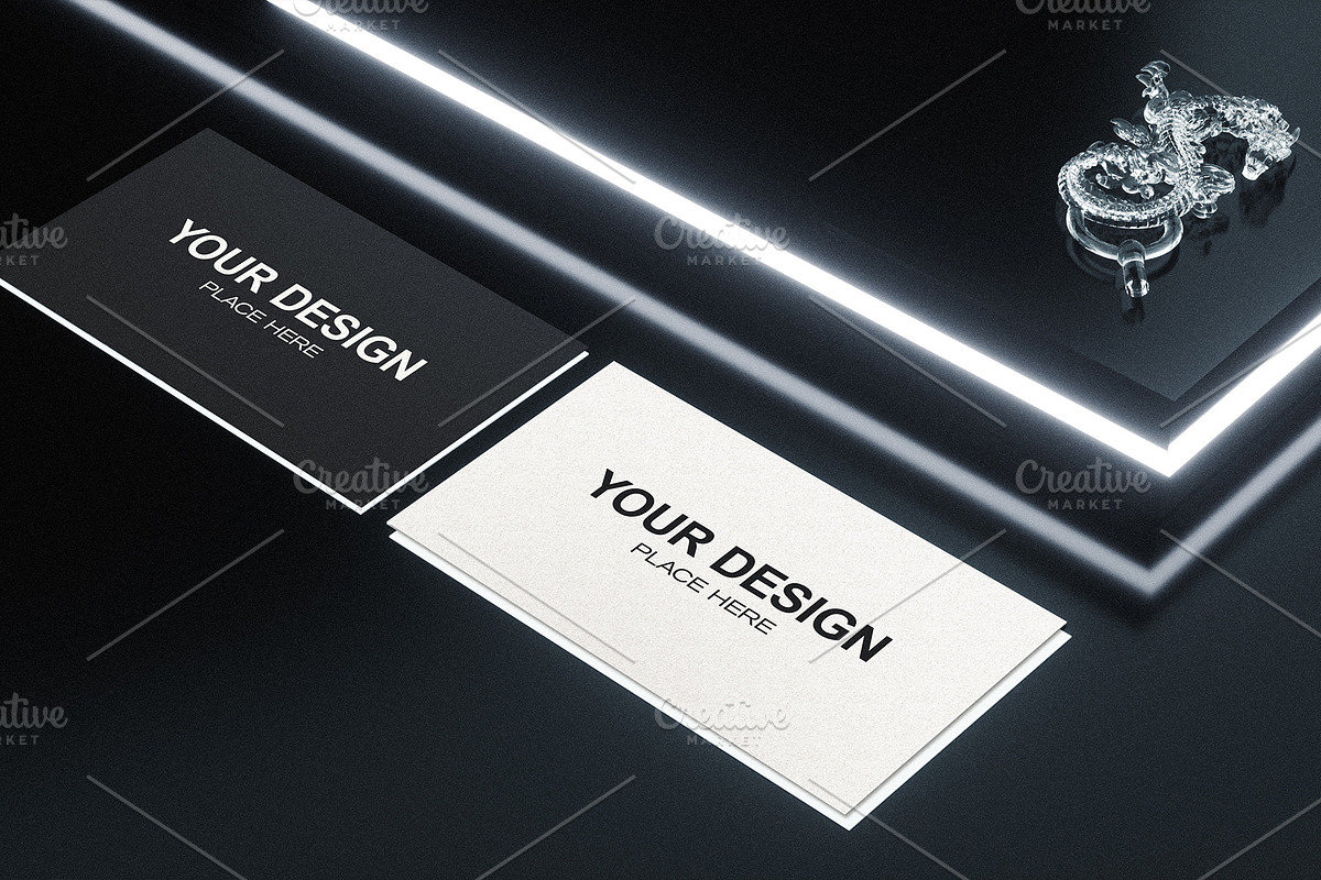 M21 - Luxury Business Cards Mockup, a Business Card Template by SR-23 Mockups (Photo 4 of 4)