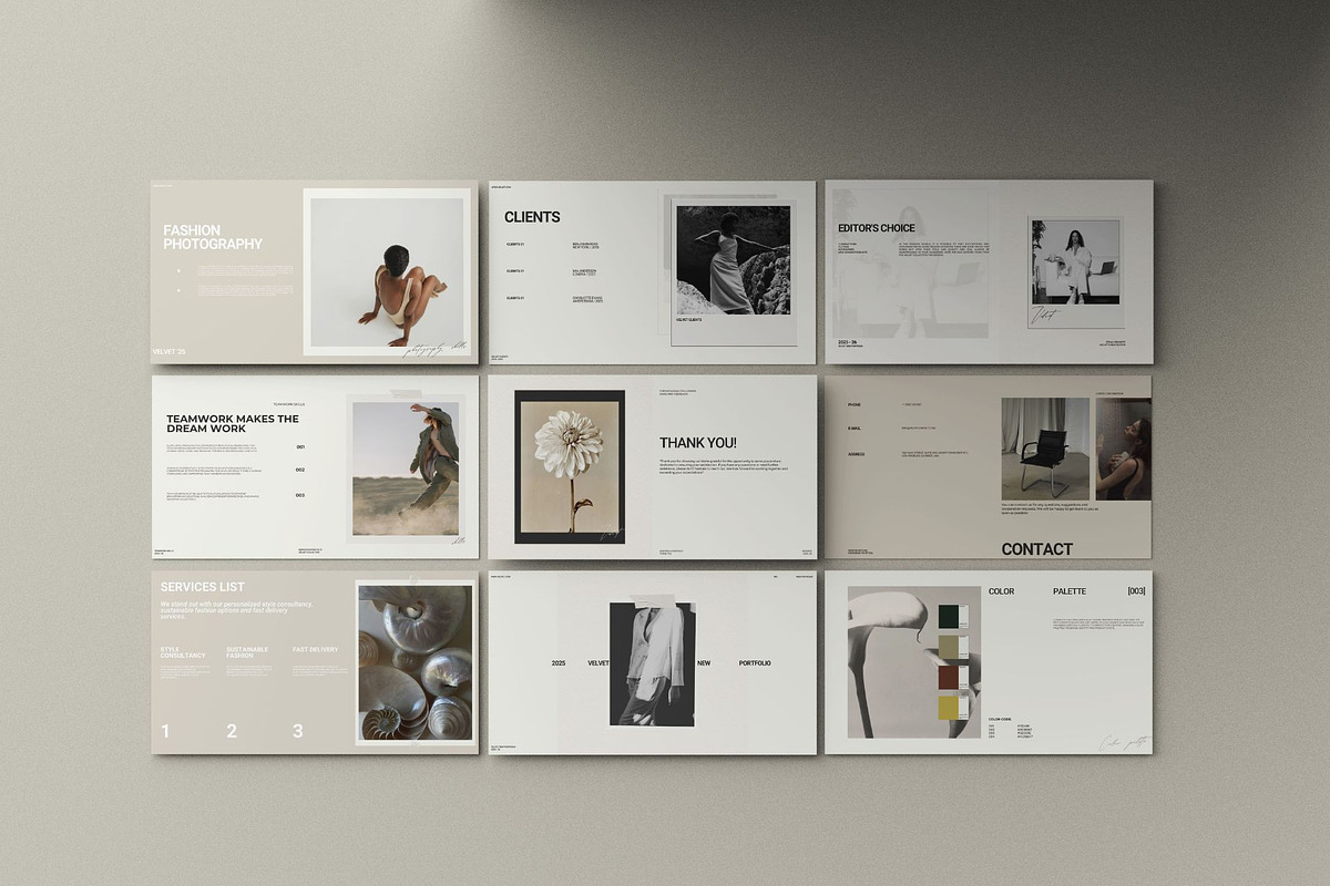 Services and Portfolio Guide, a Presentation Template by Mia Branding Studio (Photo 1 of 4)