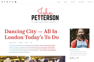 Jason - A Colorful Blogging Theme