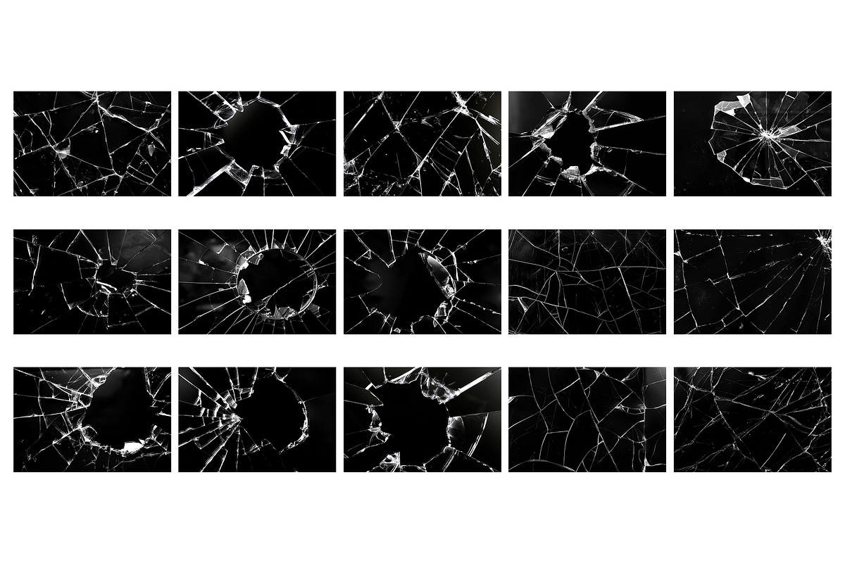 Broken Mirror Overlays, a Texture Graphic by Kaleriia (Photo 3 of 4)