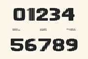 Baedar Refracted, a Sans Serif Font by Craft Supply Co. (Thumbnail 6 of 8)