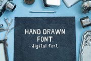 Hand Drawn Font, a Font by AltType (Thumbnail 1 of 6)